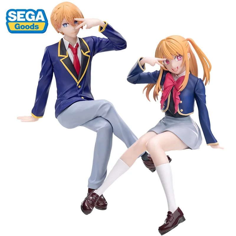 

SEGA PM OSHI NO KO Hoshino Akuamarin Hoshino Rubii -School Uniforms- PVC Anime Action Figures Model Collection Toy