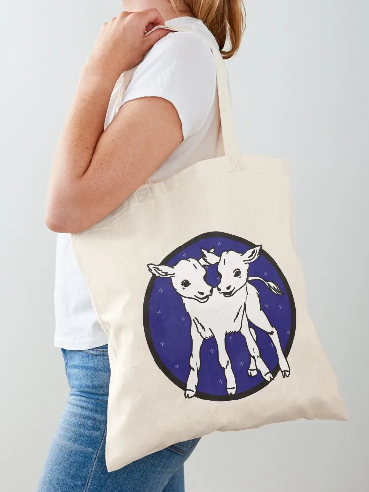 

Two Headed Calf Tote Bag female bag handbag cute tote bag Women bags