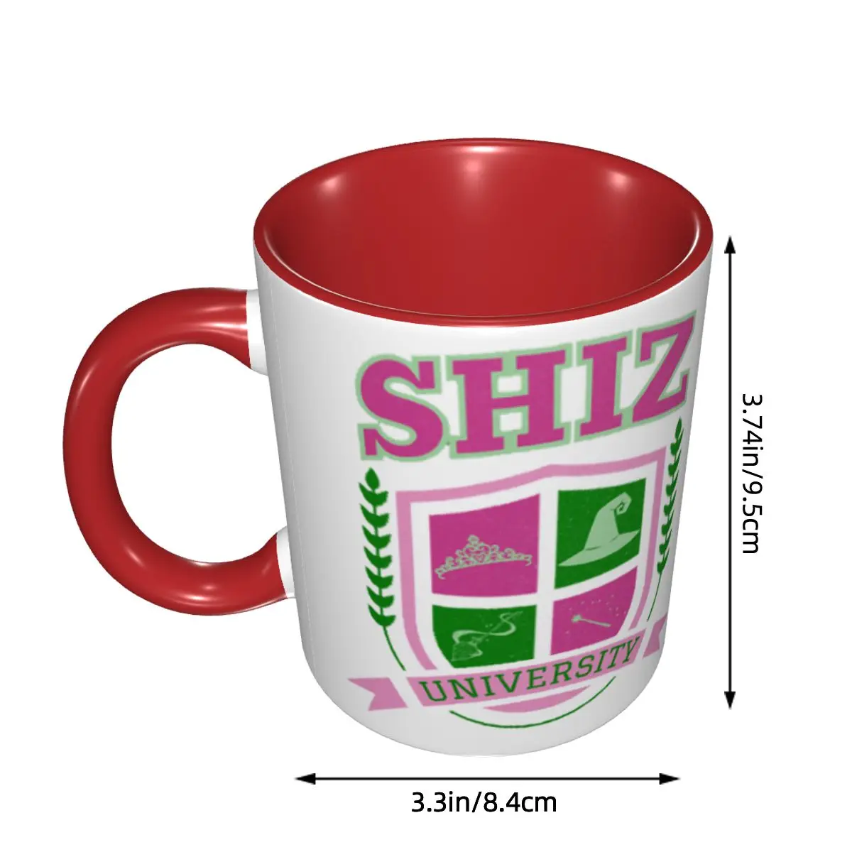 Shiz University Mug Funny Ceramic Coffee Cups Tea Mugs Milk Cup Drinkware Gift for Friends DIY Custom