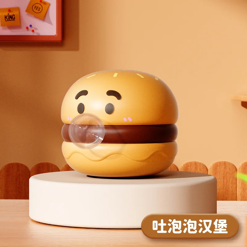 Cute Food Series Spitting Bubbles Squishy Squeeze Toys Anxiety Stress Relief Sensory Antistress Toys For Adults Kids Toys Gifts