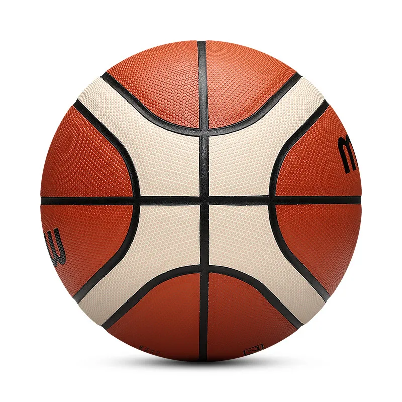 Molten Original GG7X basketbal standaard maat 7, vochtabsorberend zacht PU, uitstekende grip indoor wedstrijdtraining basquetbol