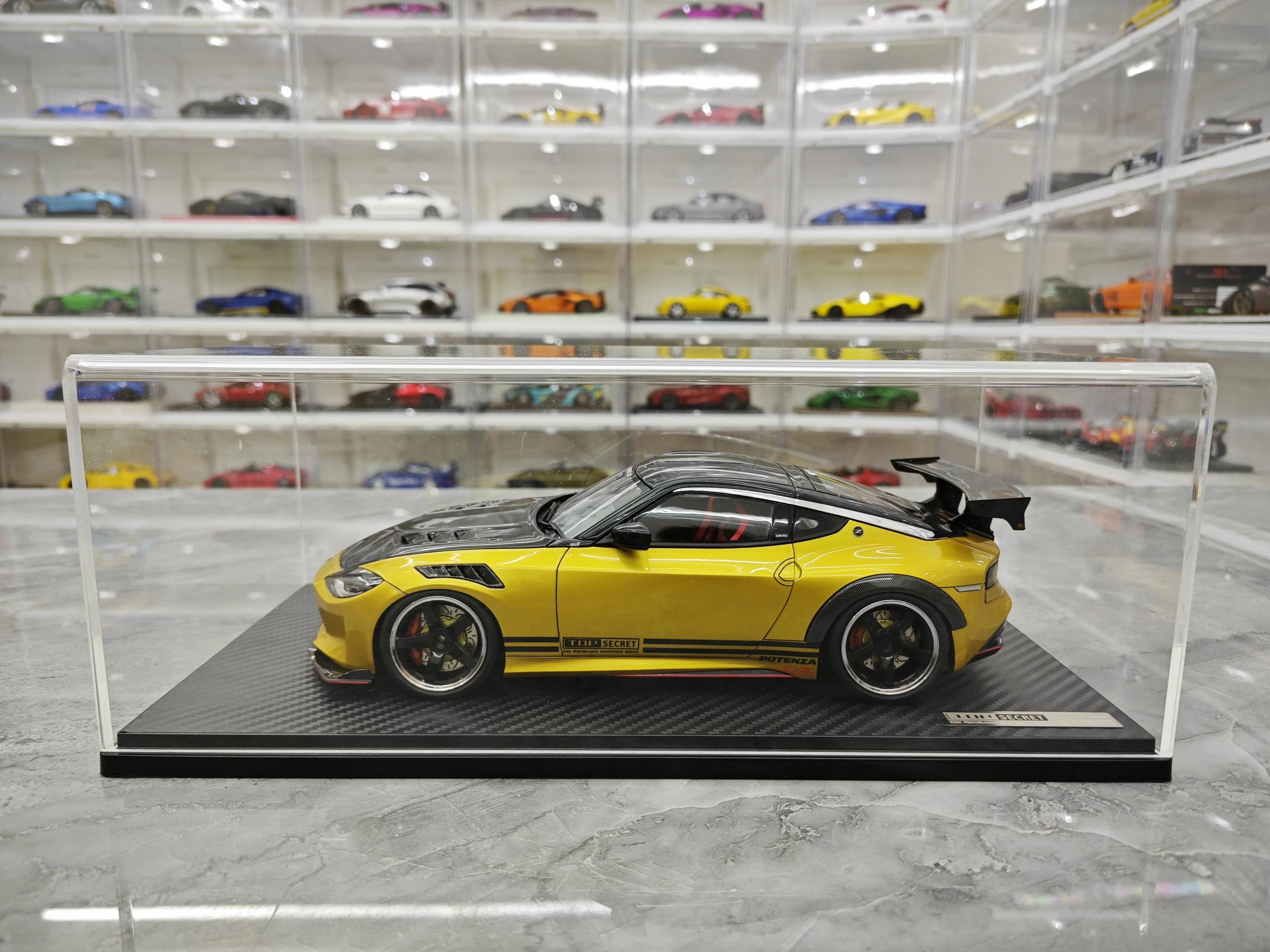 IG 1:18 TOP SECRET Fairlady Z RZ34 JDM Diecast Model Car Resin Limited edition Collection