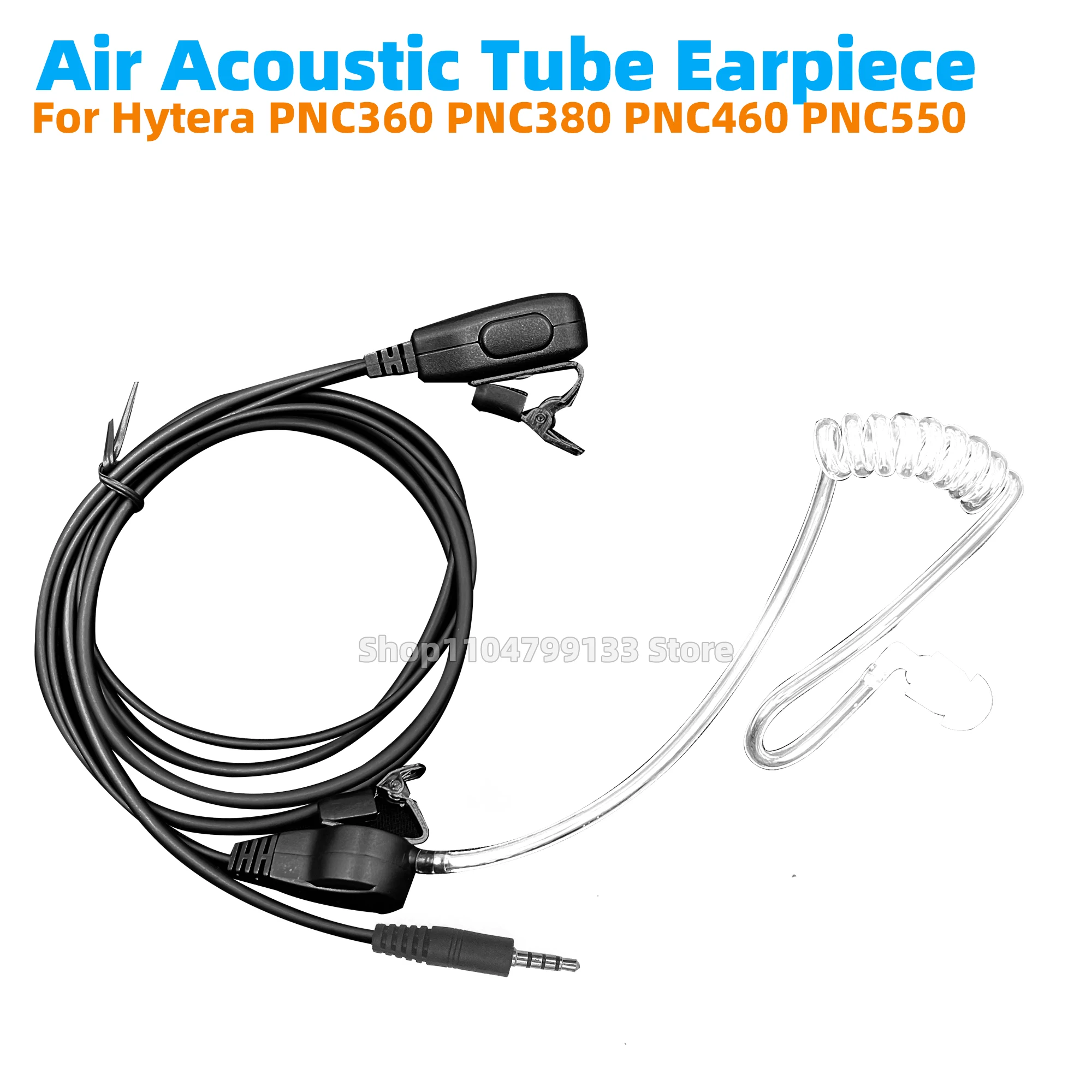 

Гарнитура с воздушной трубкой для радиоприемников Hytera PNC360 PNC380 PNC460 PNC550 PNC560 G32 G36 P30, наушник, рация, гарнитура PTT