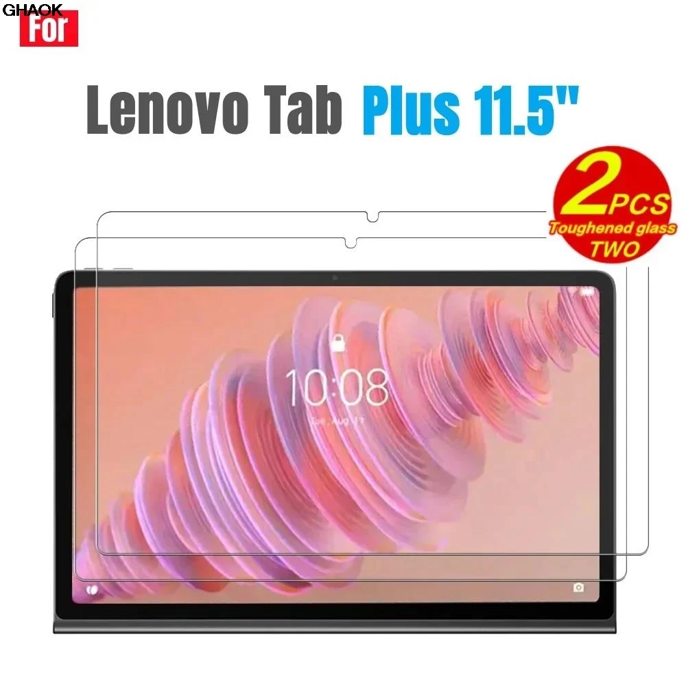 

2 шт., защитная пленка из закаленного стекла HD с защитой от царапин для Lenovo Tab Plus 11,5 дюймов, 2024 TB351FU, защитная пленка для планшета
