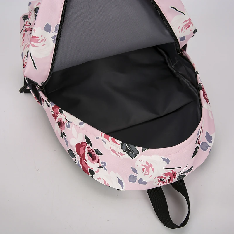 3 Piece Fashion Cute Student School Bag, With lunch Box Bag,Lightweight Large Capacity Zipper Backpack Woman and Man, Unisex