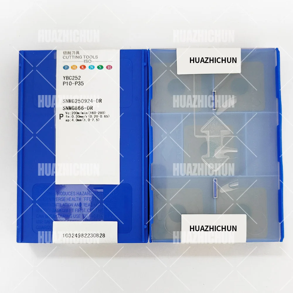 HUAZHICHUN SNMG 250924-DR YBC252 General Turning Inserts