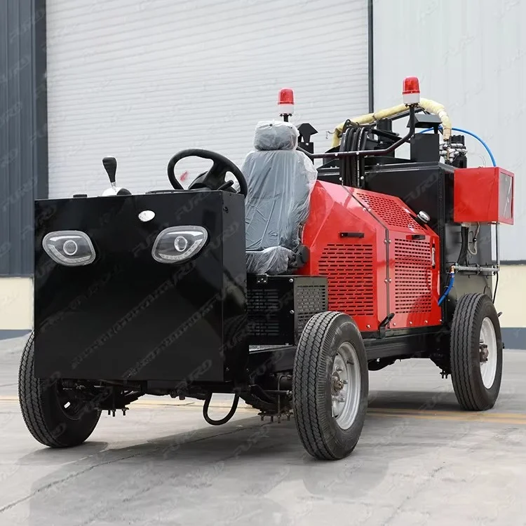 Mounted Traction-type Asphalt Joint Sealing Machine 350L Pavement Concrete Asphalt Road Crack Sealing Machine Factory Price