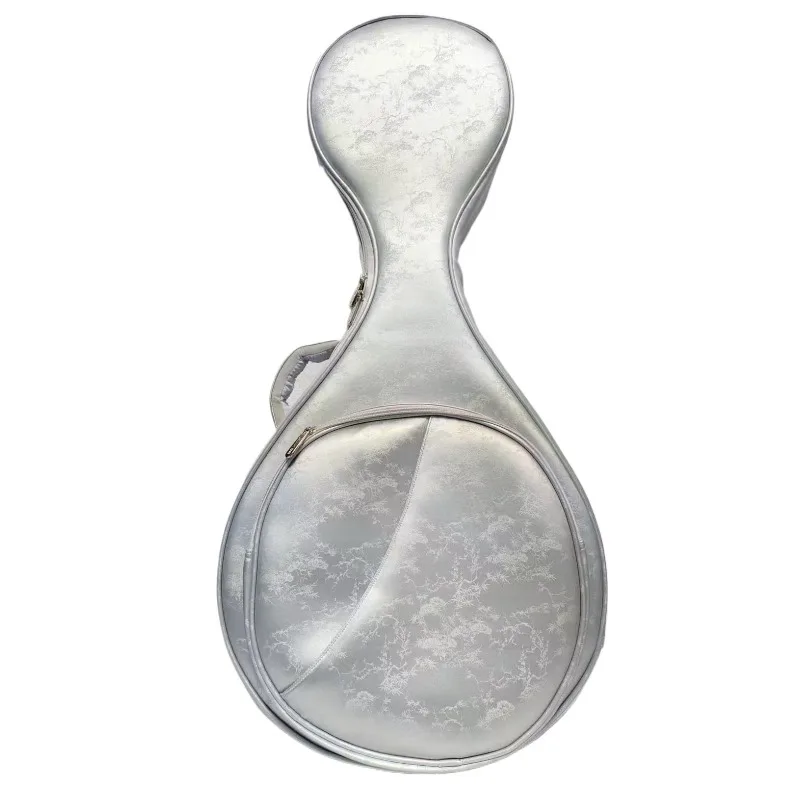 Leather Thickened Zhongruan Bag Waterproof Shockproof Shoulders Portable Zhongruan Backpack Musical Instrument Accessories