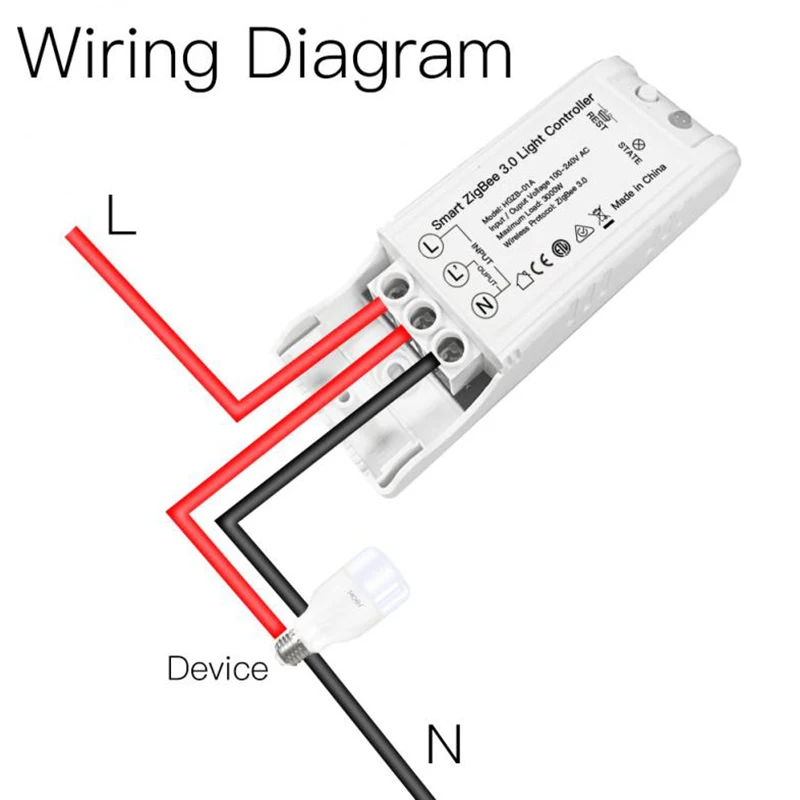 Smart Zigbee 3.0 Light Controller DIY Smart Home Modified Switch Compatible With Echo Alexa Lightify Zigbee Gateway