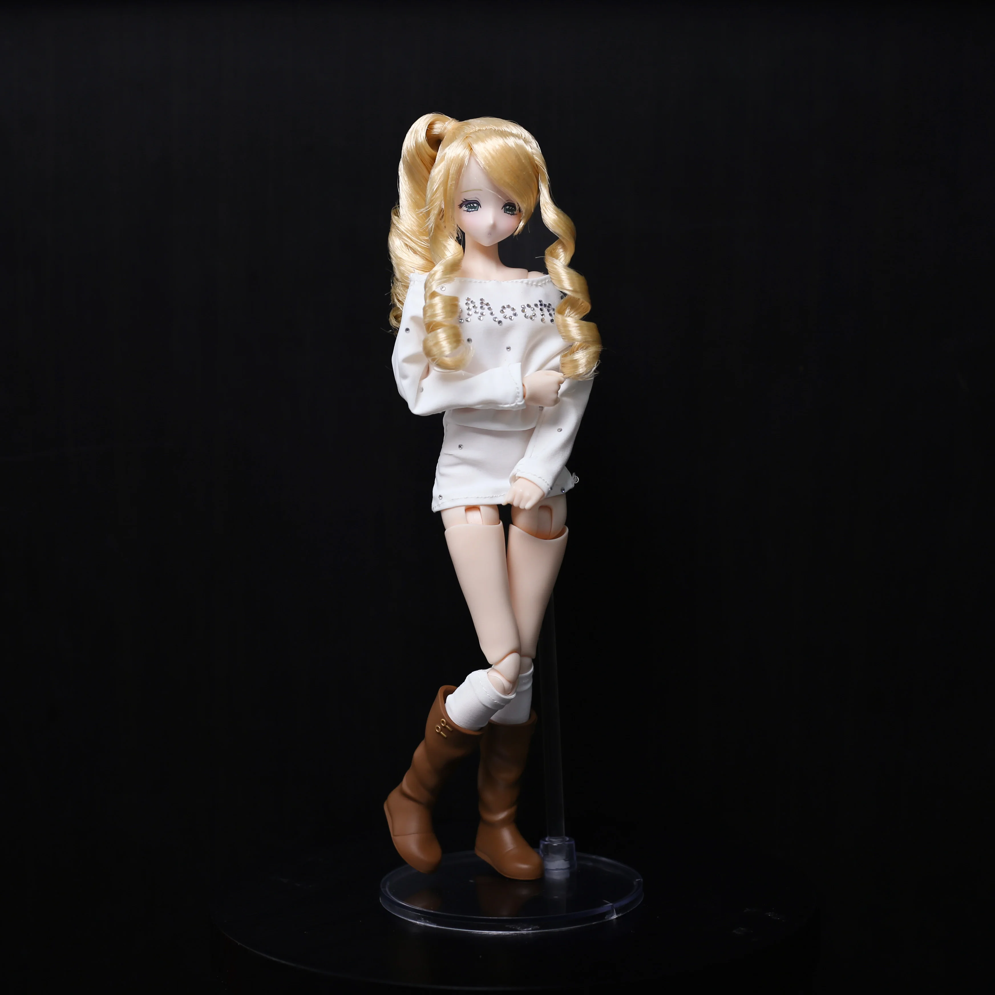 For Azone M Off Shoulder Dress Set For Monster High Generation 3 1/6 BJD Ob22 OB24 Doll Clothes Dress Up Accessories Gift