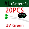 20PCS P2  L verde