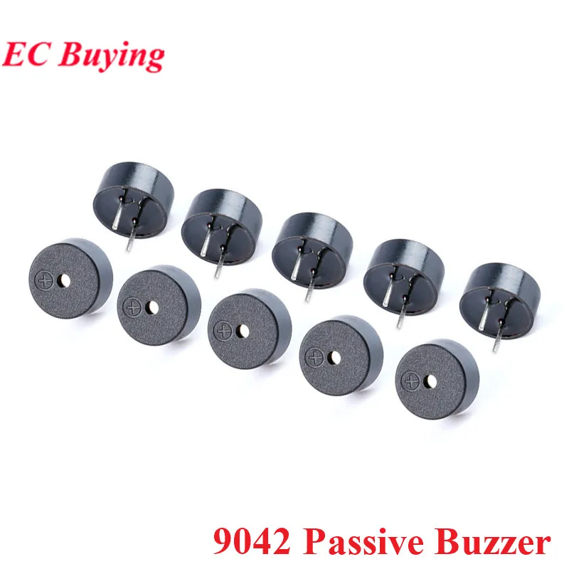 20pcs/2pcs Passive Buzzer 9042 16 ohm AC 3V 3.3V 16Ω 9*4.2mm 9x4.2mm Mini Piezo Buzzers For Arduino DIY Electronic