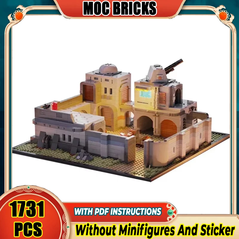 

Star Movie Moc Building Bricks Soldier Bunker Base Model Technology Block Movie Scenes Toy DIY Assembly Holiday Gifts