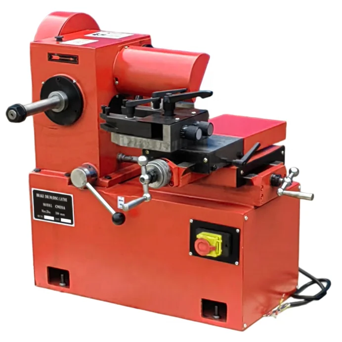 Horizontal Brake Disc Drum Lathe Machine 180-320mm Brake Drum 350mm Brake Disc for