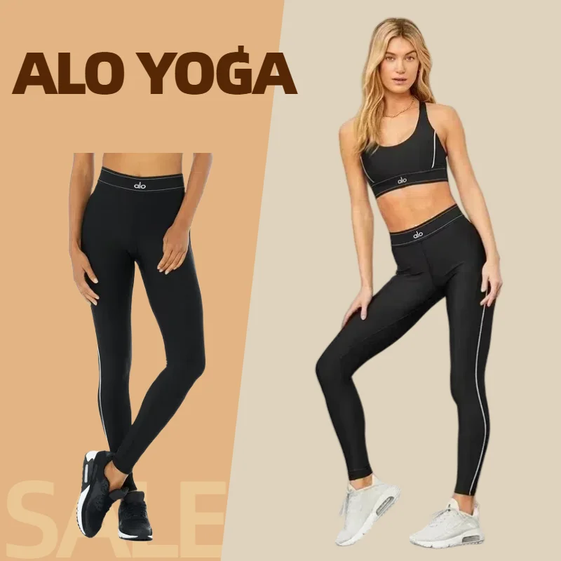 al yoga set hip slimming exercise tight fitness bottoms yoga undershirt two-piece set