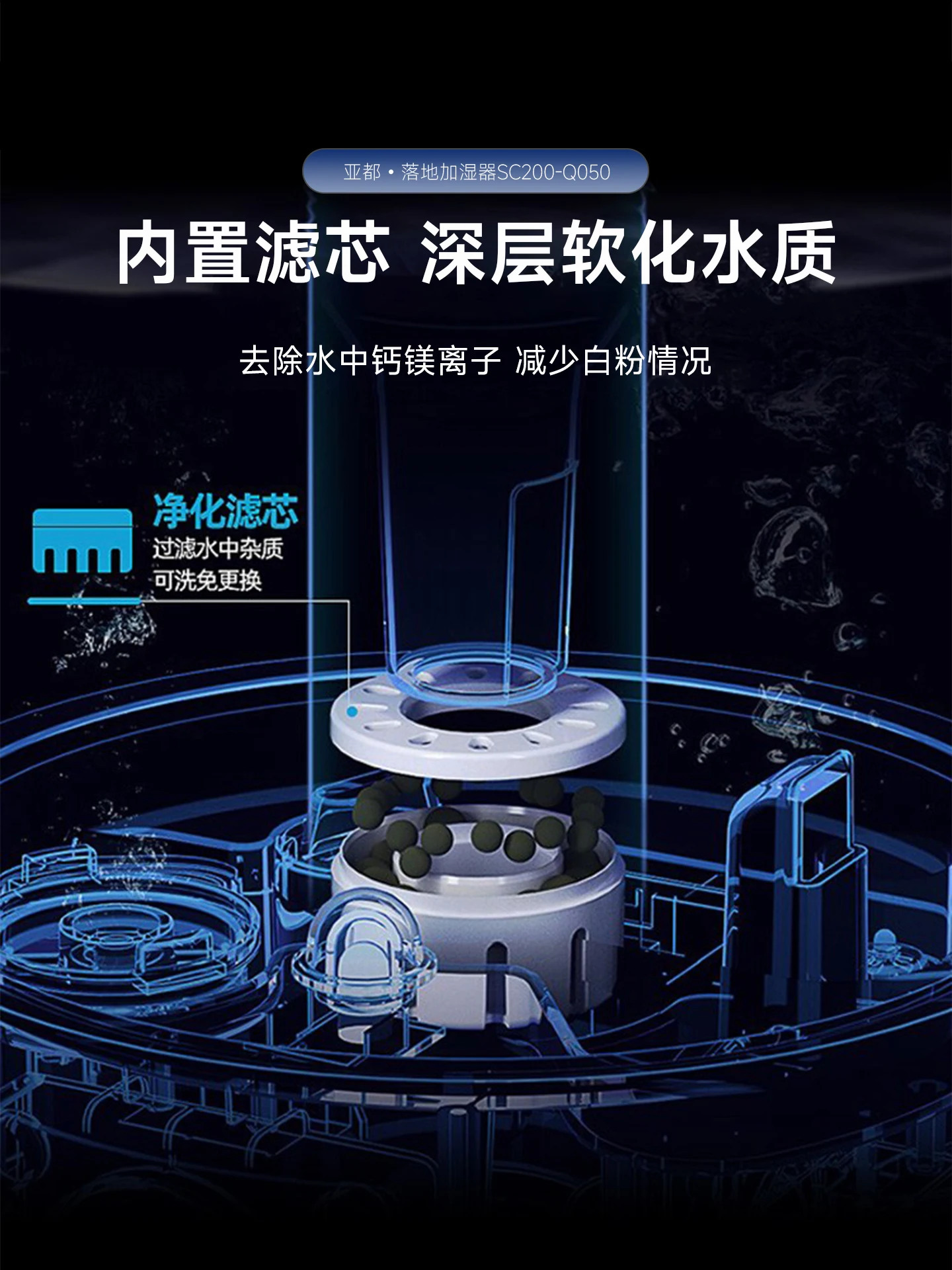 Humidifier Office Desktop Small Large Mist Volume Air Spray Humidifier Nebulizer difusor aromaterapia difuser view 3