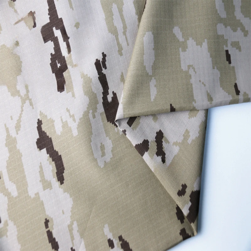 

Camouflage Nylon Gingham Tear-resistant Comfortable Abrasion-resistant Fabrics Sewing Cotton Linen Tactical Gear TMC