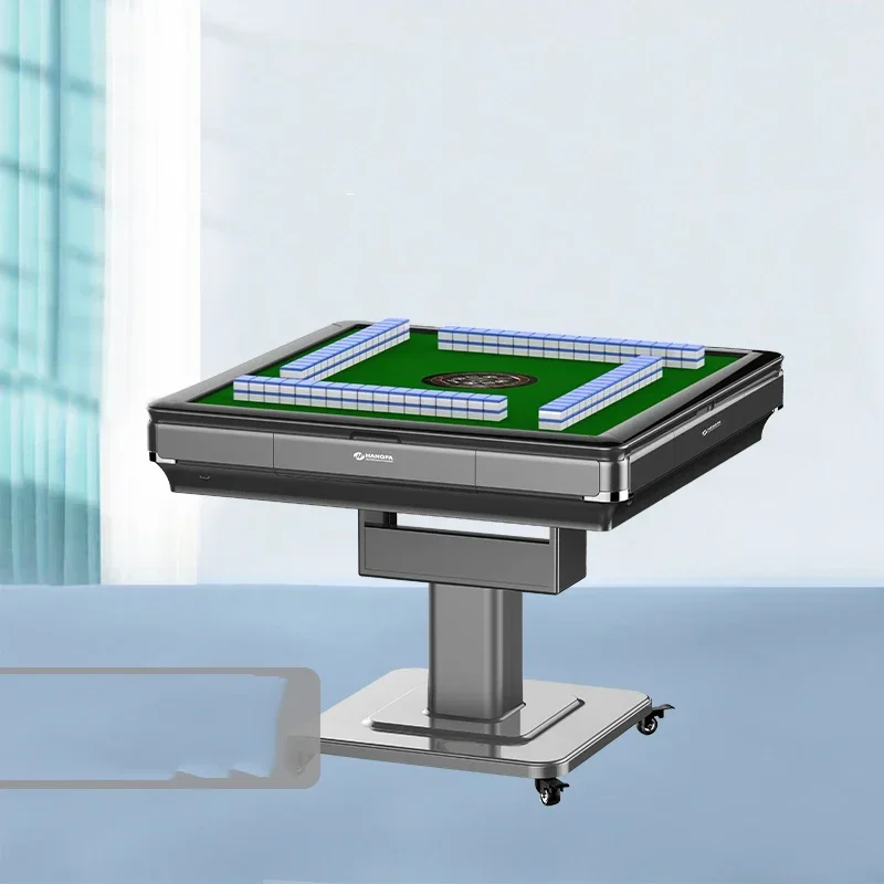 

Dining Table Craft Sliding Extended Furniture Luxury High Restaurant Tables Ceramic Mini Wooden Individual Home Mahjong Table