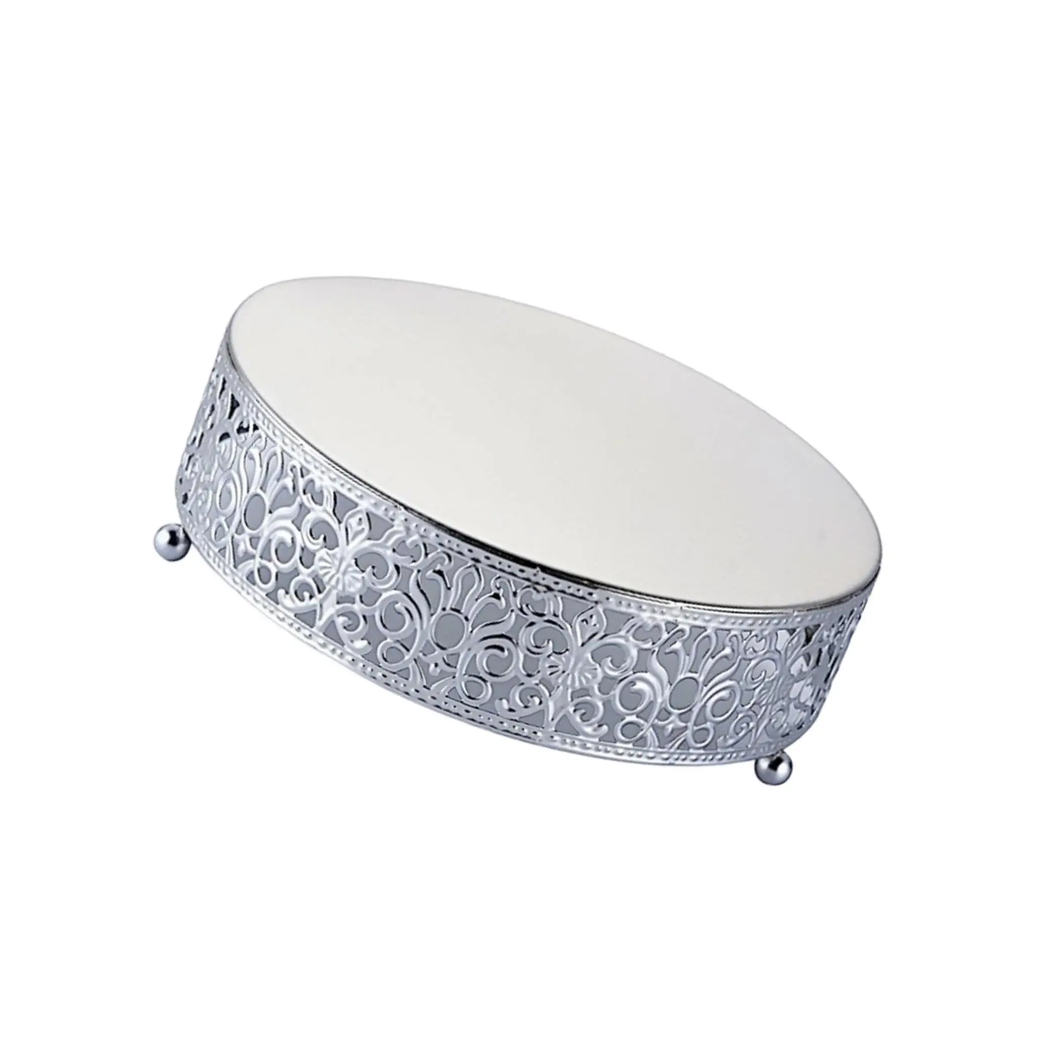 

Dessert Cookies Cupcake Stand Dining Display Serving Plate Gold 20cm