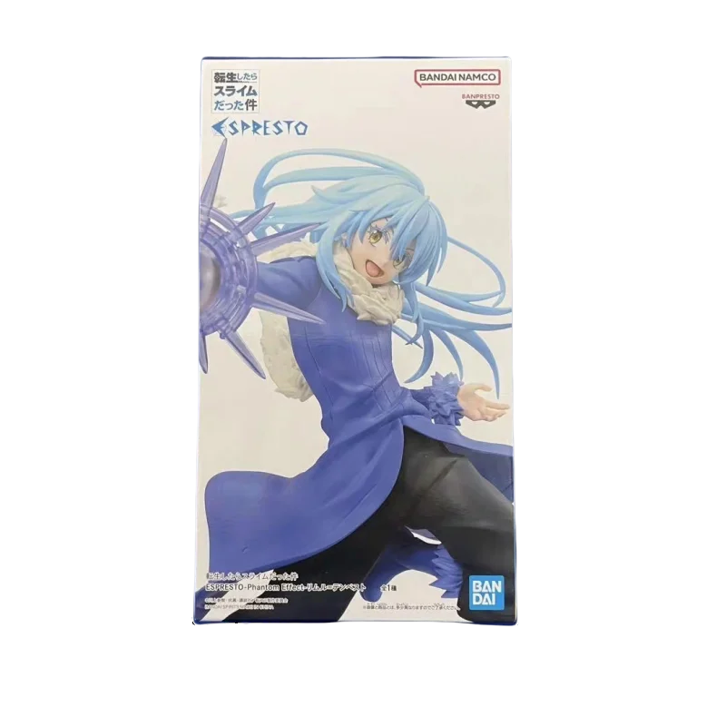 Genuine Bandai That Time I Got Reincarnated As A Slime ESPRESTO Phantom Effect Rimuru Tempest Anime Action Model Figure Toy Gift