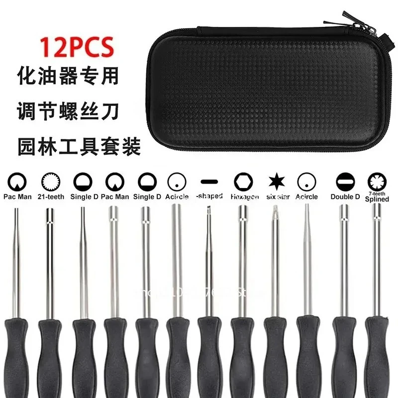 Special Adjustment Screwdriver for Carburetor 12-piece Set