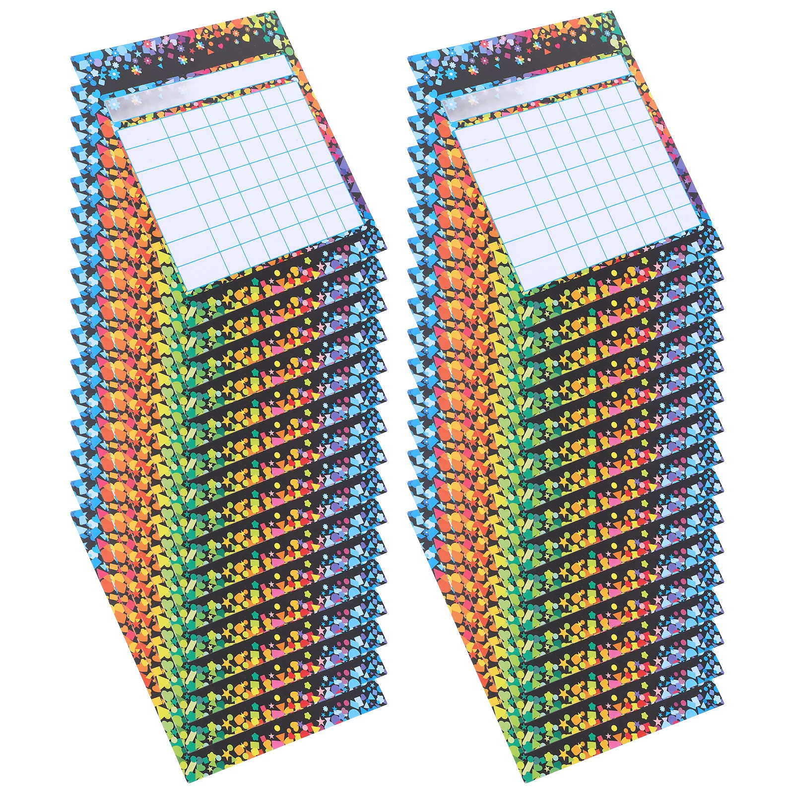 Incentive Card 50 Star Chart For Kids Behavior Sheets Stickers Classroom Behavior Management Kids Reward Teaching Materials