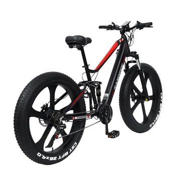 Image RANDRIDE High Performance electric mountain bike1000w fat tire E-bike 48v lithium battery electric bike 26 inches