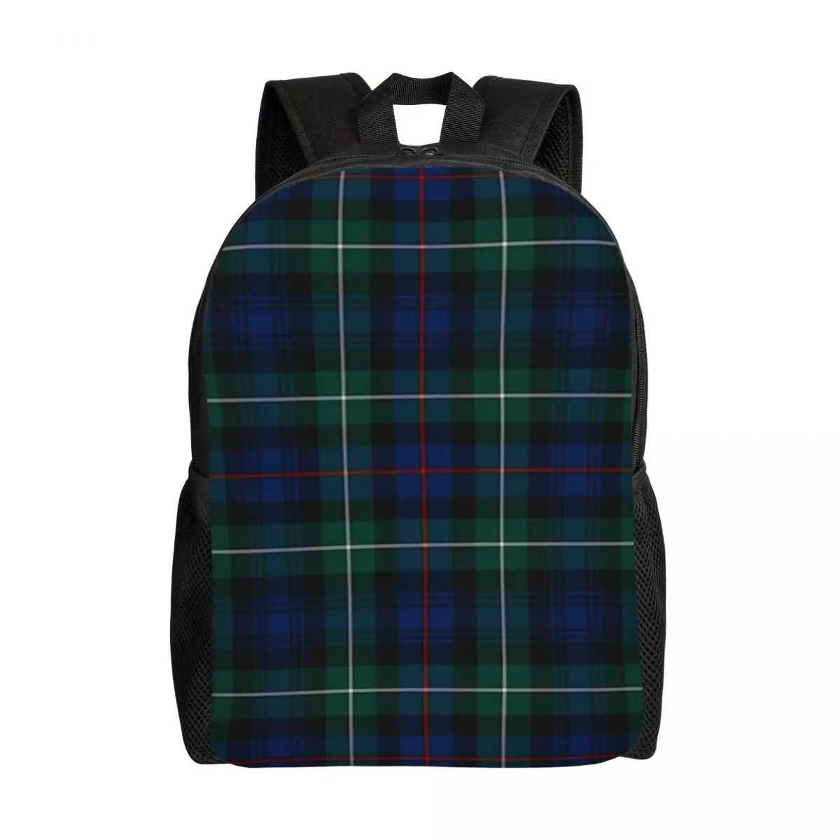 

Clan Mackenzie Tartan Backpacks for Men Women School College Student Bookbag Fits 15 Inch Laptop Scotland Art Bags