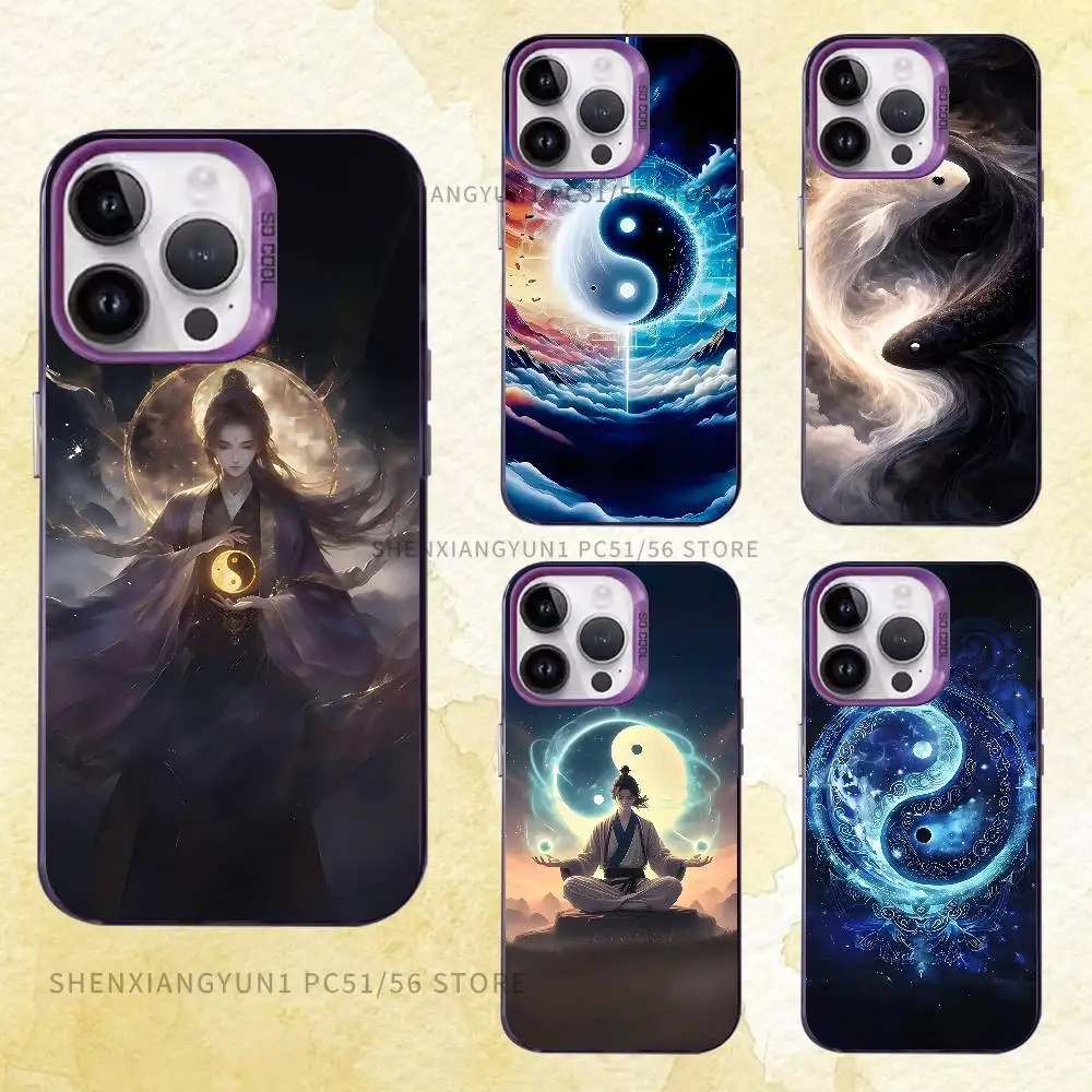 

China KungfuTaiji Case iPhone 17 16e 16 15 14 13 12 11 Pro Max X XS Air Plus Back Cover