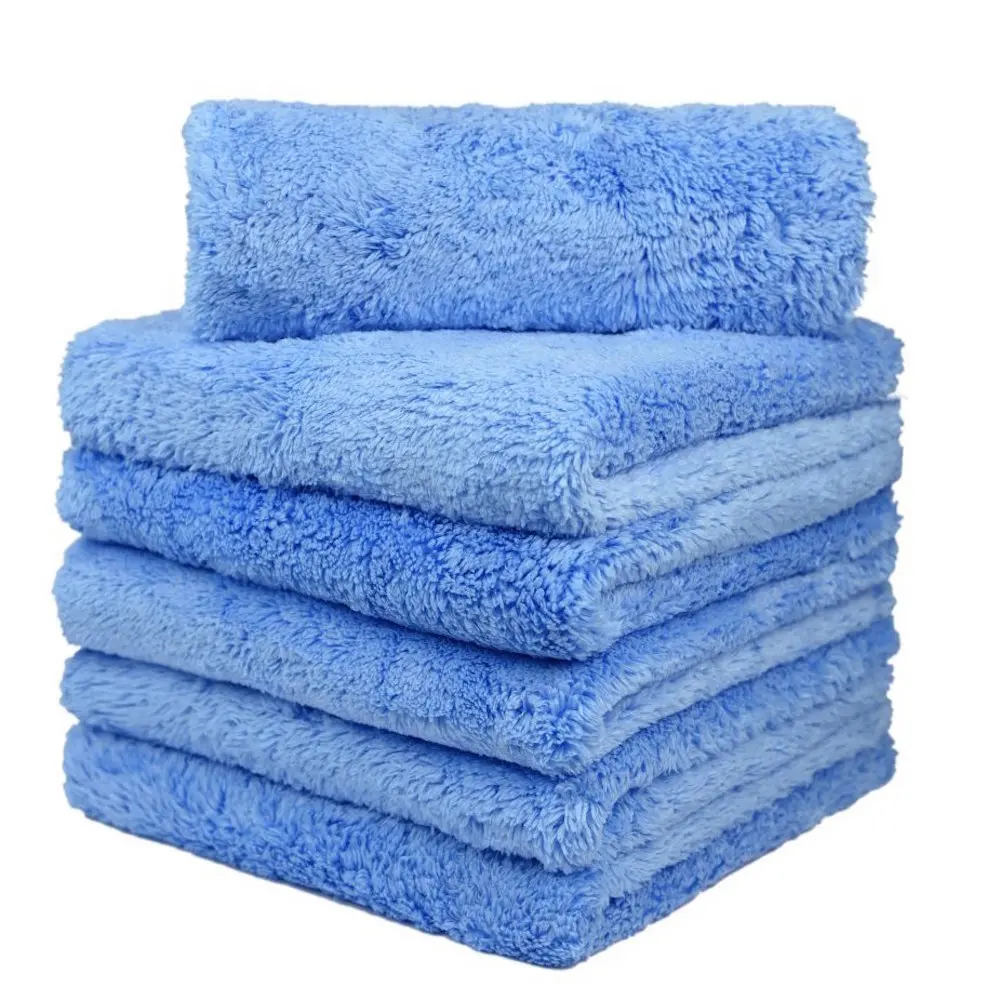 Afbeelding 6: Microfiber absorberend koraalfleece auto wasstraat schoonmaakdoekje doek aangepast formaat 40 * 40