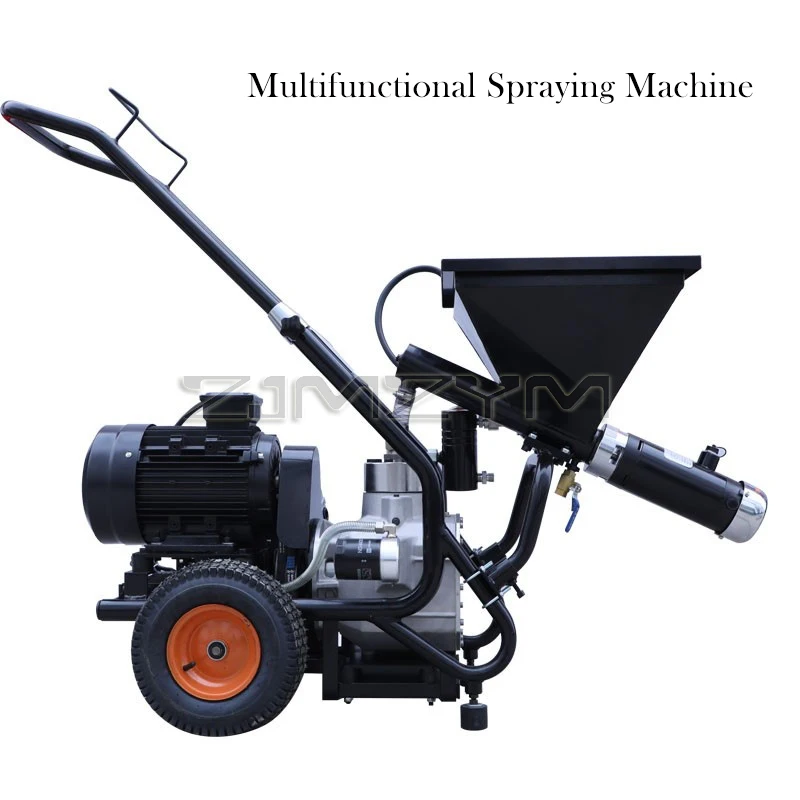 Multifunctional High Pressure Airless Spraying Machine Paint Putty Painting Machine 5500W 380V-400V 7.0HP 15L / min JC970