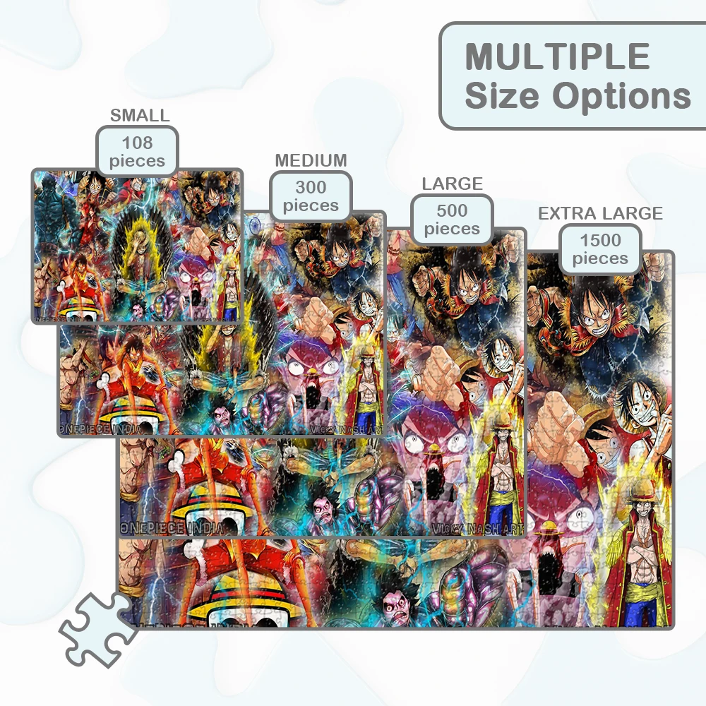 Puzzle con personaggi completi di un pezzo per adulti Fantastico anime Design unico Fai da te Grande gioco di puzzle Giocattoli Regali per bambini Adulti