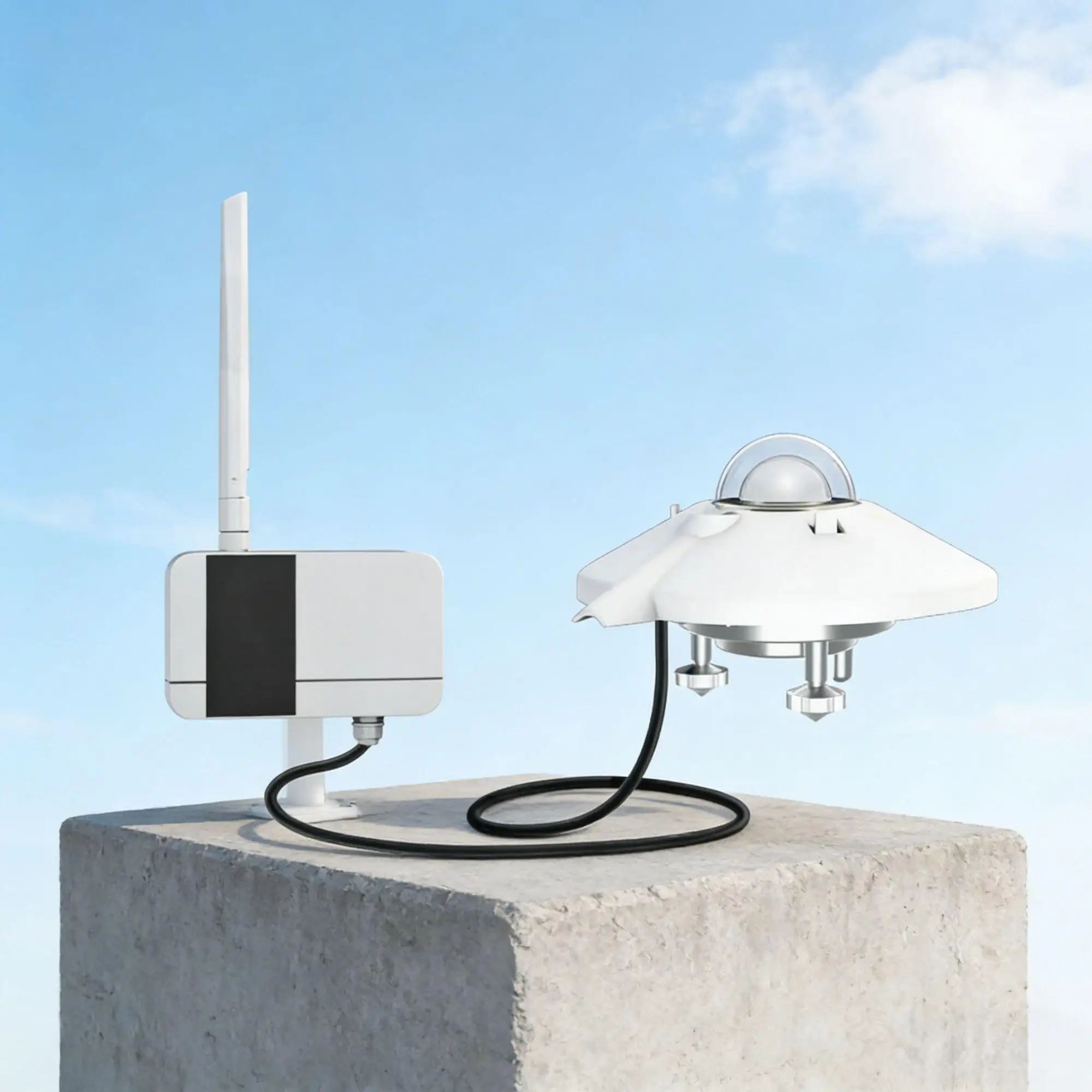 High Precision BGT 2000W RS485 0-20mA Class B Real-time Monitoring Solar Pyranometer Sensor Pyrheliometers for PV Plant