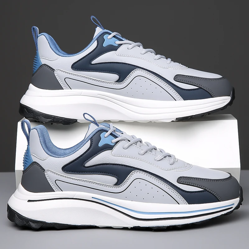 أحذية رياضية للرجال، أحذية جري خفيفة الوزن من ألواح الكربون، ممتصة للصدمات في الشتاء، مضادة للانزلاق، مقاومة للاهتراء، قابلة للتنفس #3