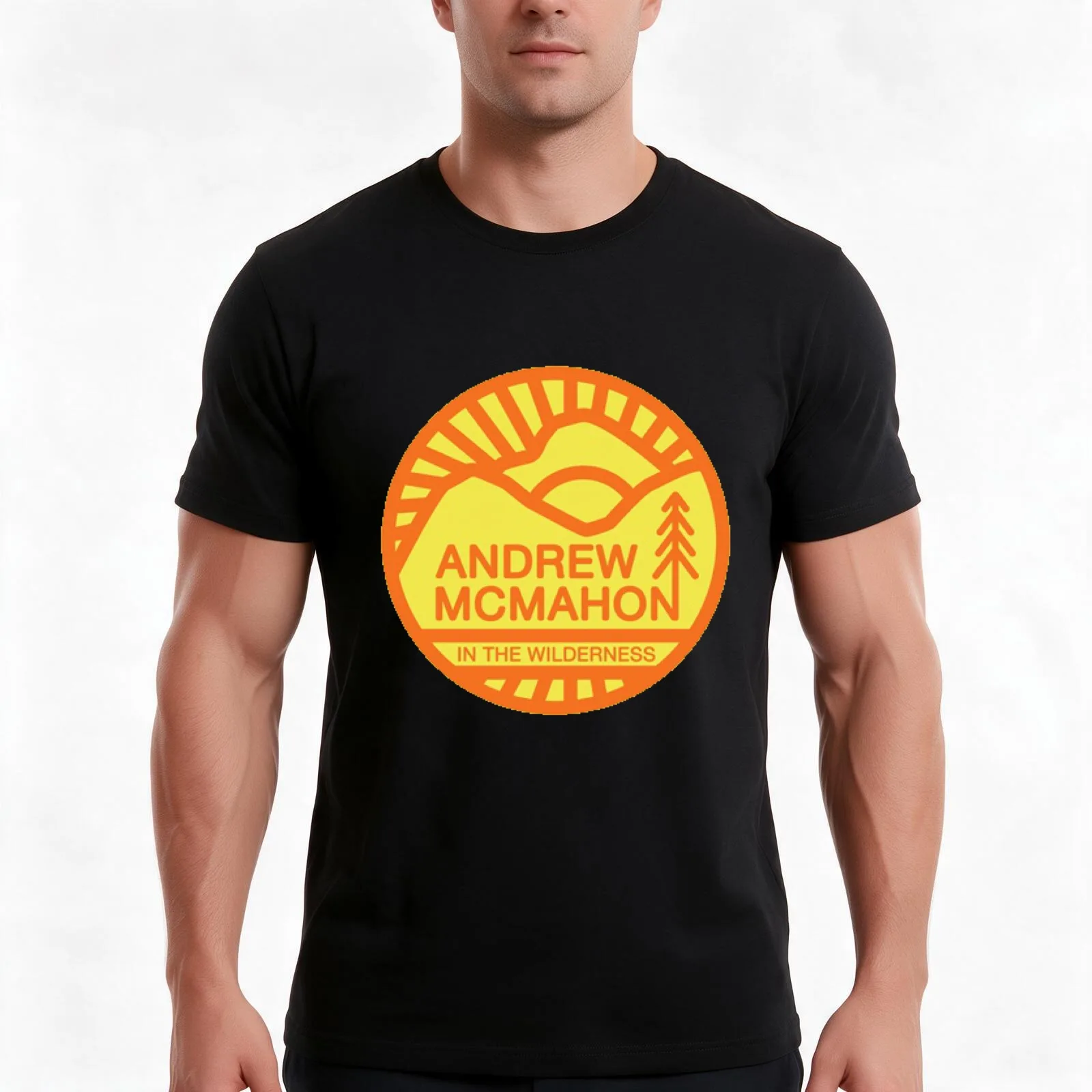 Andrew McMahon Sticker Copy Men T Shirt funny t shirts man