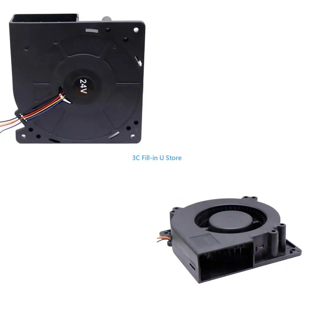 

G8TA мощный 24V 4PIN Dualball Hearing DC24V вентилятор вентилятора для Bambu Lab P1p Printer