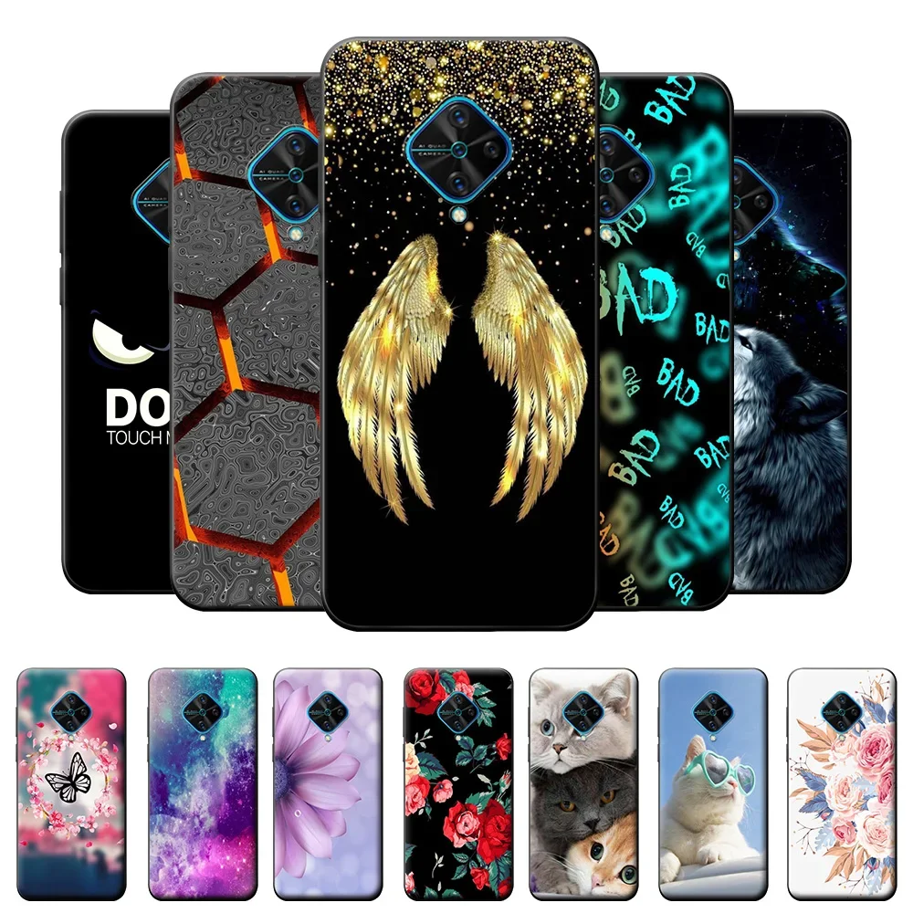 Case For Vivo V17 Case Cover Silicone For Vivo 1920 Soft TPU Cartoon Phone Case For Vivo v17 Russia VivoS1Pro Back Cover V1945A