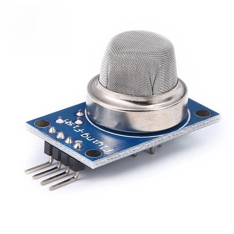 Módulo Sensor de Gás de Fumaça MQ-2 Detecção de Metano, GLP, Butano, Propano e Álcool para Alarme de Incêndio e Sistema de Casa Inteligente Arduino
