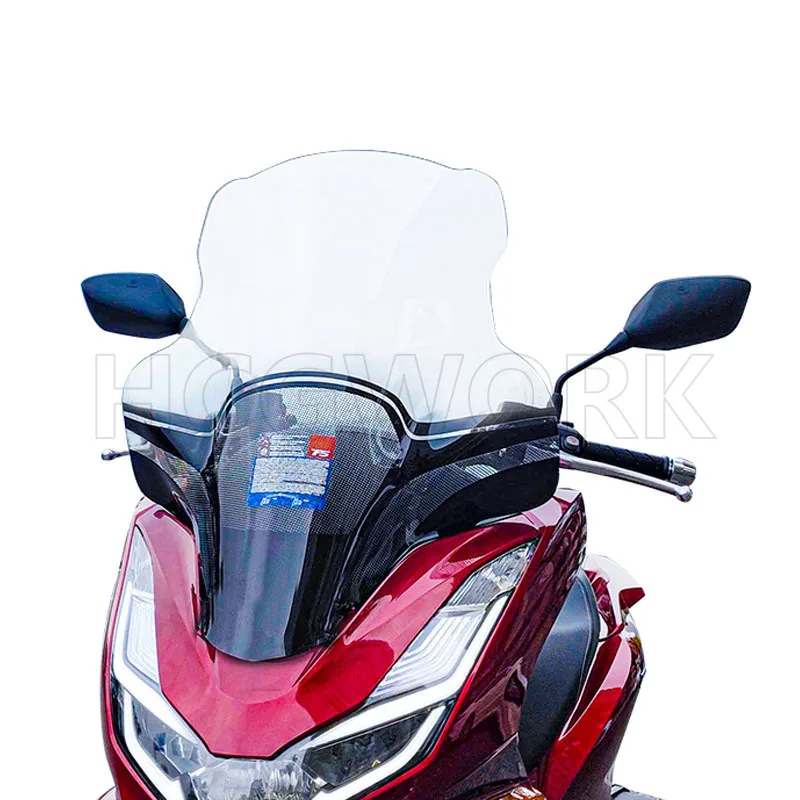 Motorcycle Accessories Windshield Thicken Import Glass Thailand Edition for Honda Pcx160 Pcx150(2021)