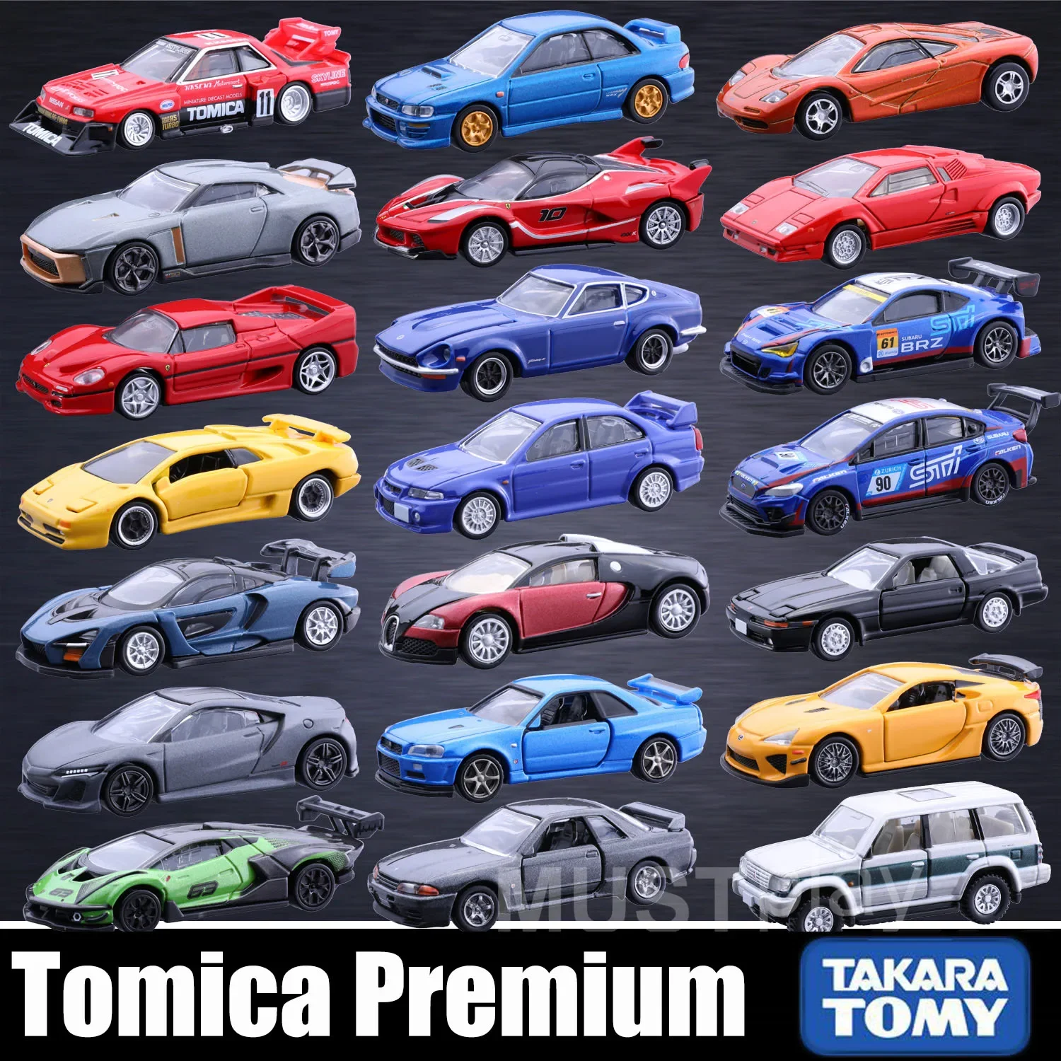 Takara Tomy Tomica Premium Mini Alloy Cars Diecast Model Toyota Honda Nissan Lamborghini TP Kids Xmas Gift Toys for Boys