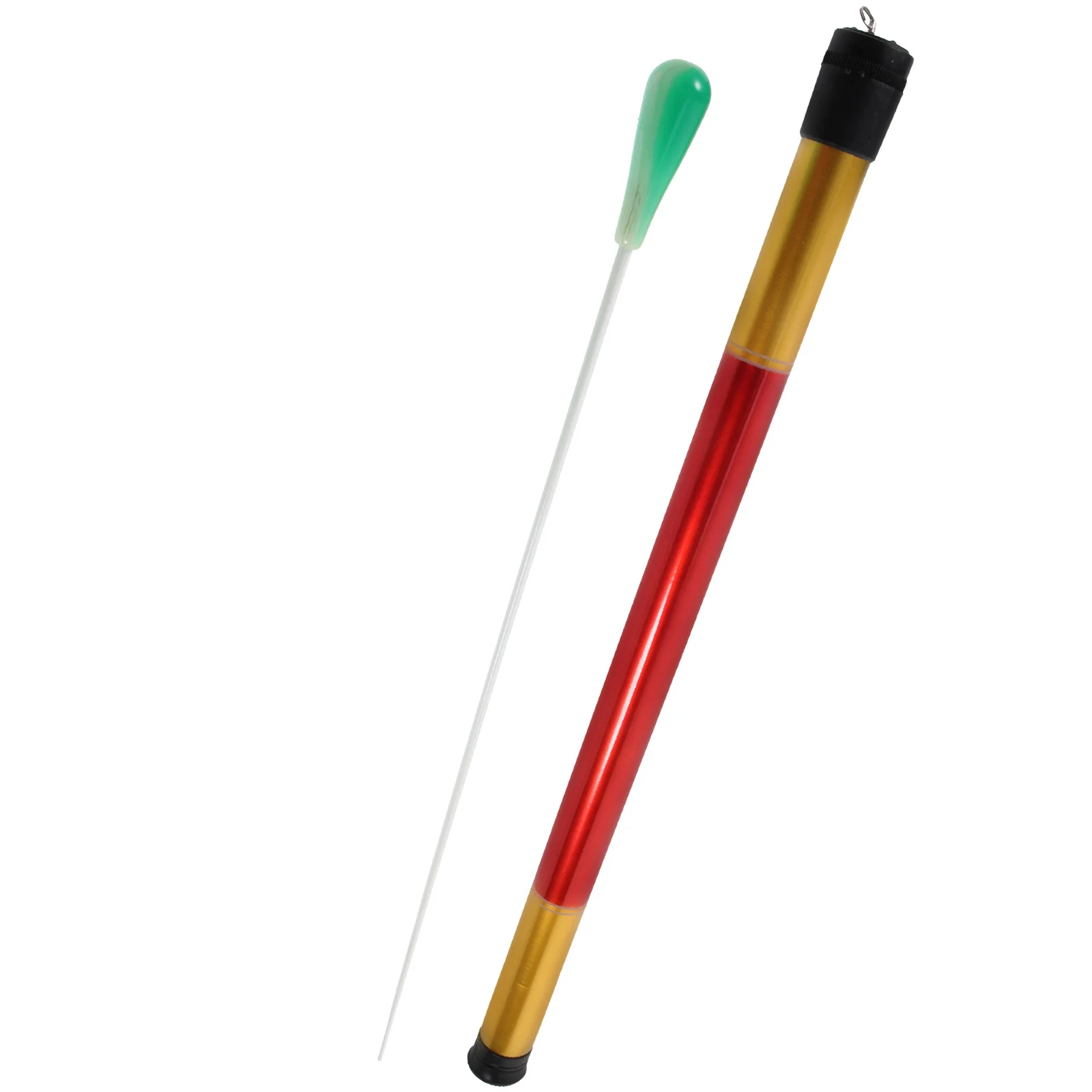 Conducting Metal Durable High Hardness Storage Cylinder Portable Orchestra Music Baton Concert