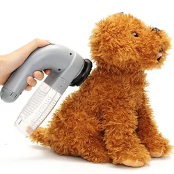 Electric Pet Hair Remover Suction Device Sucker Dog Cat Massage Cleaning Gadget Portable Grooming Vacuum System Fur Brush