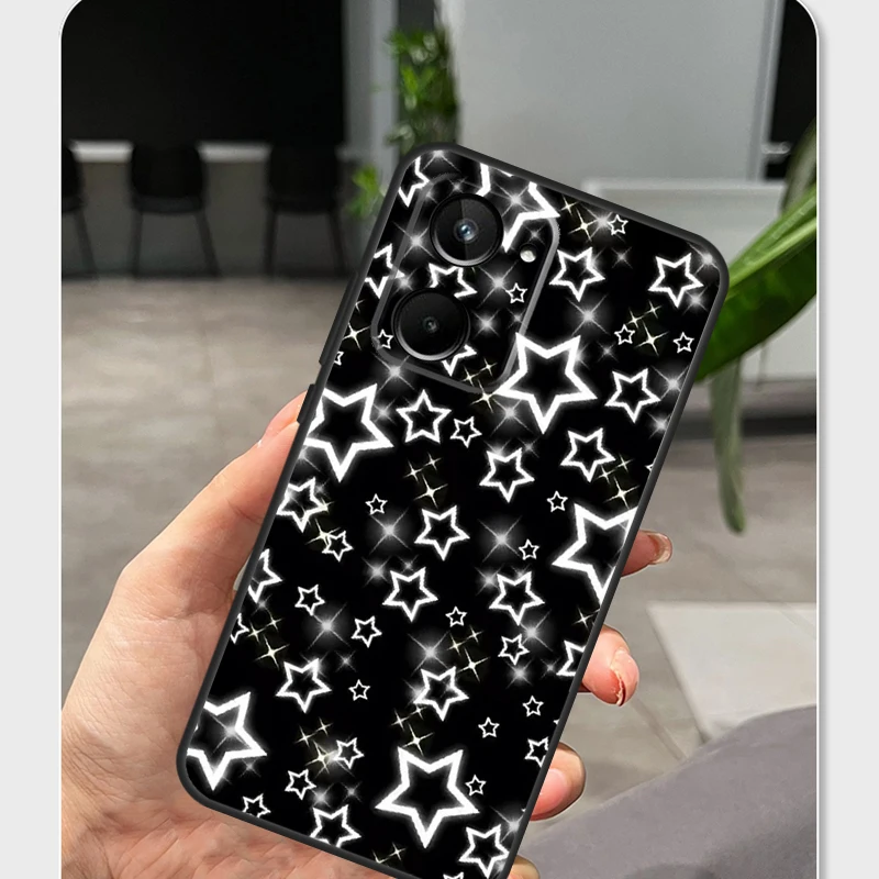 Y2k Star Element Case For Realme 15 13 12 10 11 14 Pro Plus GT6 GT7 C55 C15 C35 C33 C61 C65 C67 C53 C71 C75 #2