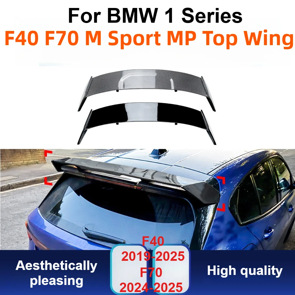 

For BMW 1 Series F40 2019+ F70 2024+ M Sport MP Style Roof Spoiler Tail Wing Body Kit Exterior Upgrade Modification Accessories