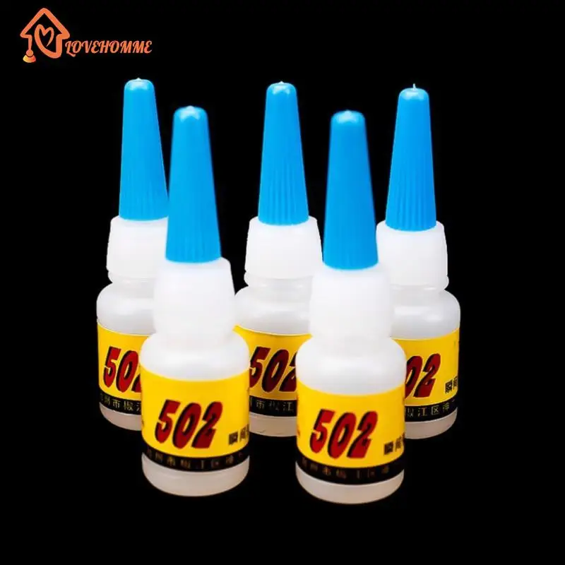 1Pcs 502 Super Glue Instant Quick-drying Cyanoacrylate Adhesive Strong Bond Fast Crafts Repair super glue