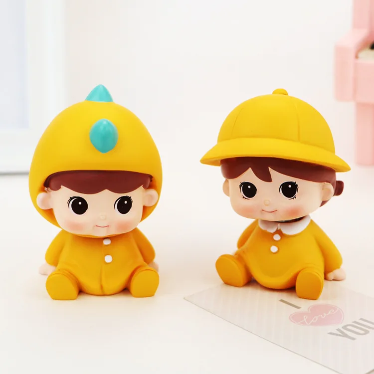 

Car Ornaments Shake Heads Cutely Anime Domineering Console Dashboard Car Interior Decorations Office Desk Birthday Gifts