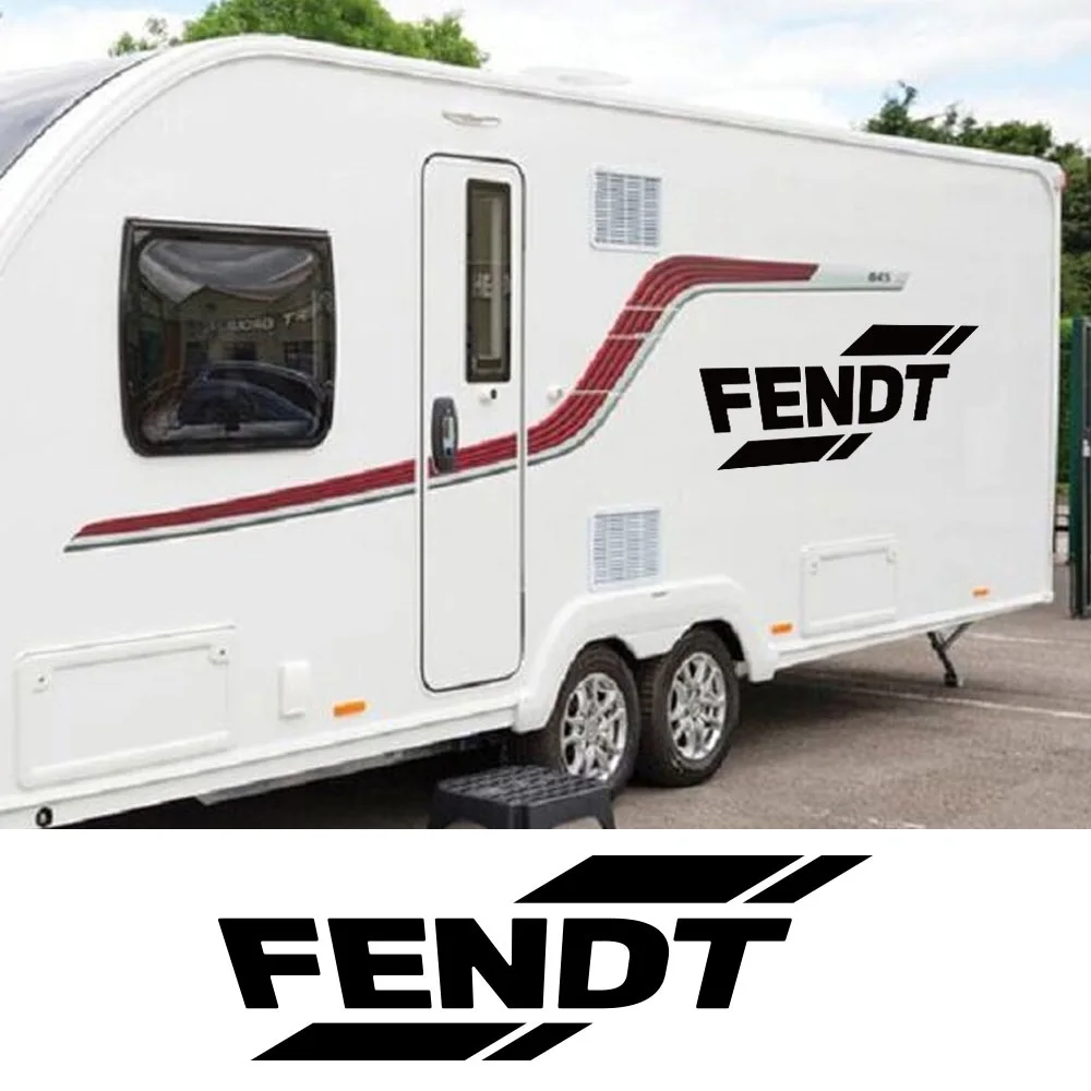 Beauty Fendt Edition Graphics Caravan RV Car Stickers Camper Van Body Decor Vinyl Decals Accessories