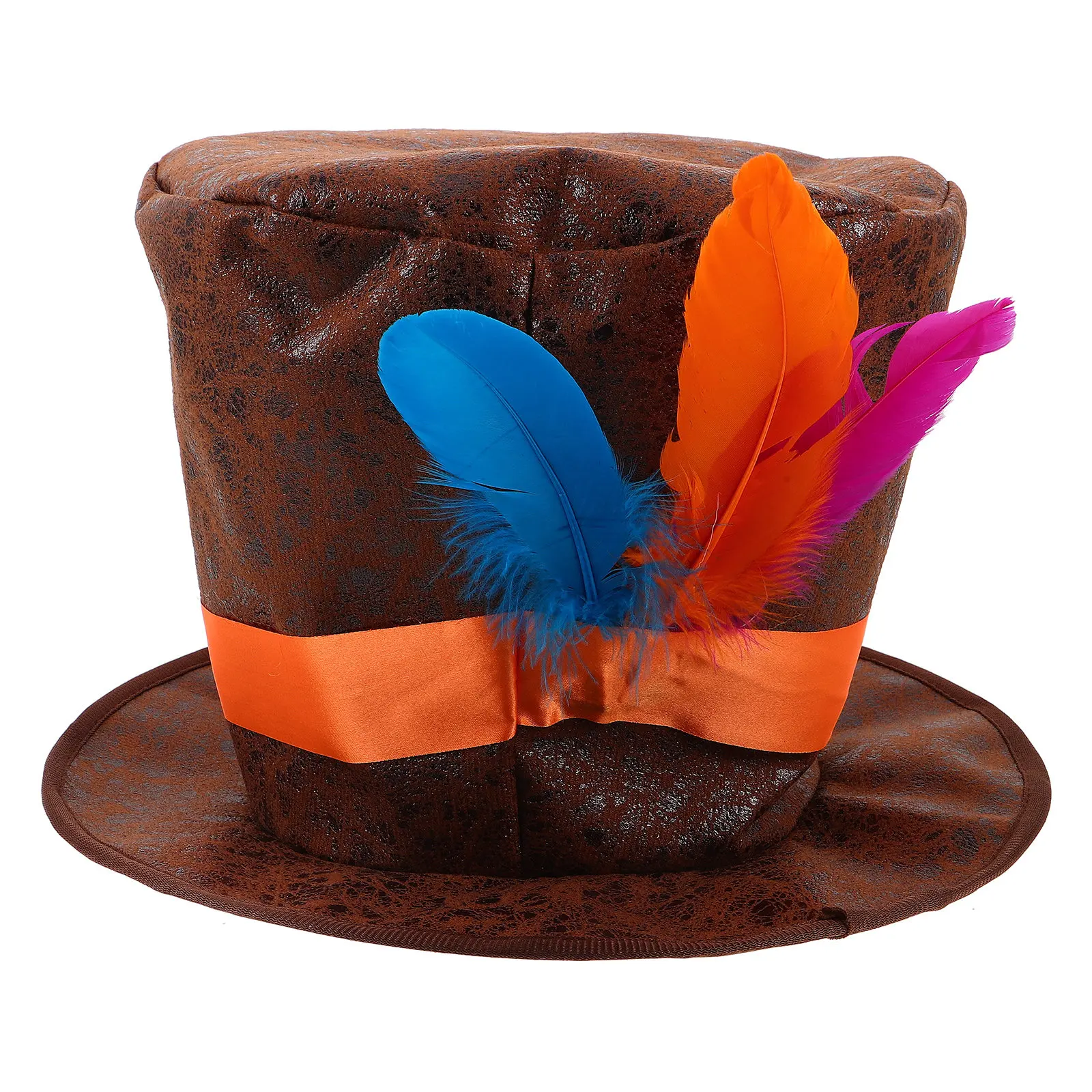 Chapéu de Festa Pequeno Colorido Estilo Anos 20 Fascinator para Chá da Tarde, Decoração de Cabeça para Aniversário, Cosplay e Fantasia de Halloween
