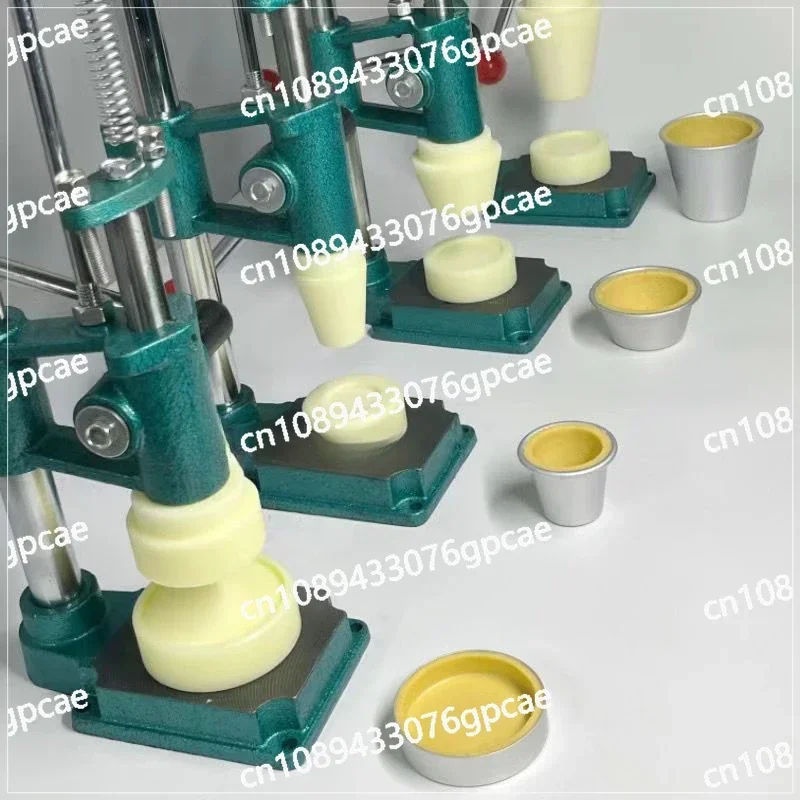 Non-stick Manual Type Popular Egg Tart Making Dough Pressing Machine Egg Tart Skin Maker Commercial Eggtart Mould