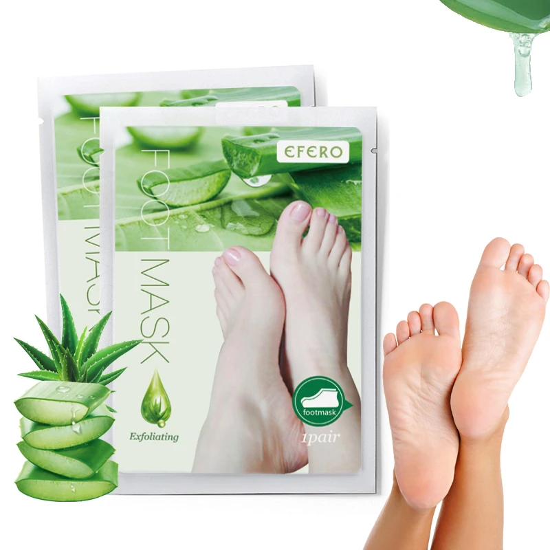 Exfoliating Foot Mask Foot SPA Pedicure Socks Removing Dead Skin Whitening Heels Feet Peeling Anti Cracked Foot Skin Care